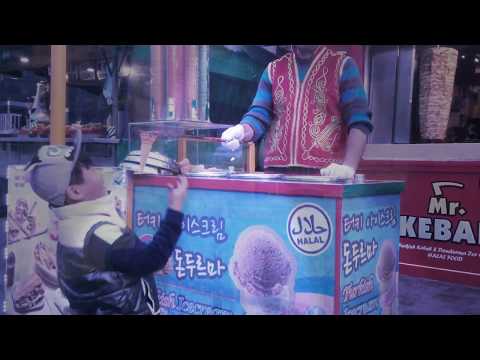 Dondurma icecream Seoul,Korea trick|Funny!!