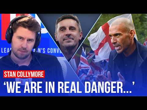 Stan Collymore calls LBC after Gary Neville’s flag rant