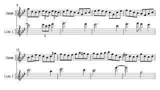 Burn - Deep Purple - Keyboard Solo Sheet Music