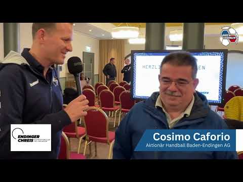 Cosimo Caforio am Andy Schmid Talk