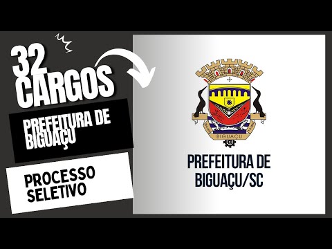 Processo Seletivo de Biguaçu - Análise do Edital