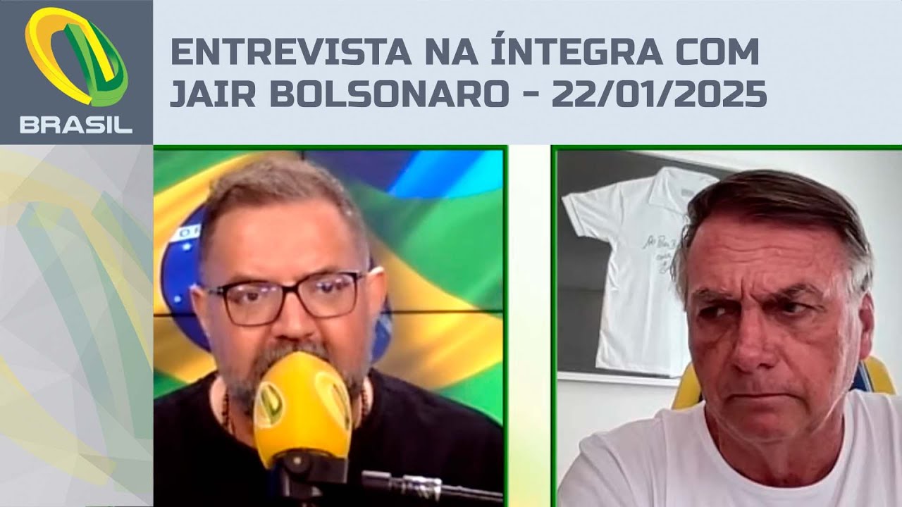 Entrevista na íntegra com Jair Bolsonaro - 22/01/2025