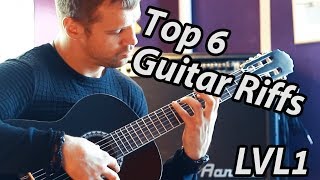Mairis Briedis - Top 6 Guitar Riffs