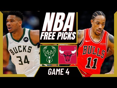 Free NBA Picks Today | BUCKS vs BULLS Predictions (4/24/22) NBA Best Bets & NBA Player Props
