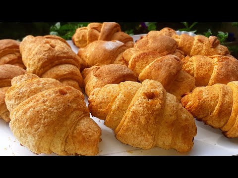 CROISSANT CORNETTI INTEGRALI AL MIELE/wholemeal croissants & Croissants integrali si miere/круассаны