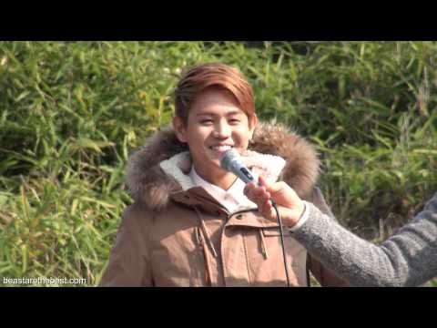 [Fancam] Yoseob 121202 - Solo Debut Mini Fanmeeting @Inkigayo (Part 1/4)