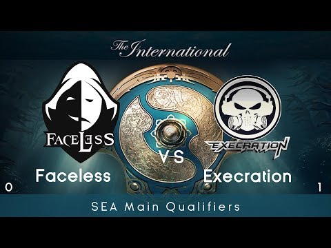 Faceless vs Execration The International 2017 TI7 SEA Qualifier Dota 2 Highlights