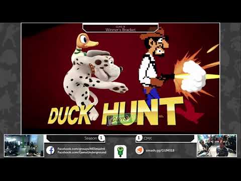 GUMS 18 Singles (Winner's Bracket) - CMK (Bowser) vs Season (Diddy/Duck Hunt)