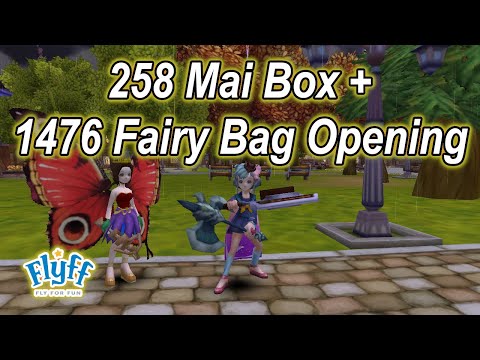 Let's Play Flyff [Slayer, Level 130-H] #1219 - 258 Mai Box + 1476 Fairy Bag Opening