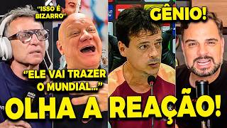 INACREDITÁVEL! OLHA A REAÇÃO DO CHICO GARCIA, NETO E RONALDO GIOVANELI ''DINIZ É UM GÊNIO''