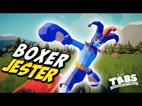 Dodge Kick Punch! Boxer Jester vs Every Faction + mod units - TABS LEGACY UPDATE