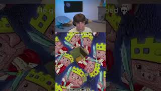 Dr Donut get REVERSED TRAPPED on Donut SMP! #minecraft #drdonut #viral #shorts