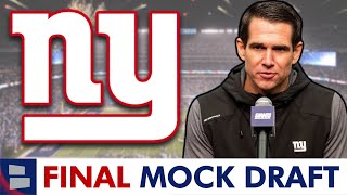 FINAL New York Giants Mock Draft