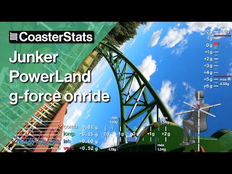 Junker g-force onride - PowerLand [4K 60FPS]