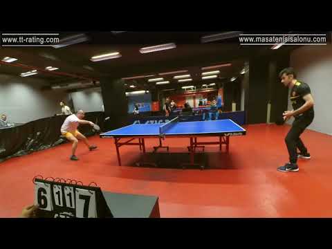 170.TT-Rating Turnuvası - Masa Tenisi - Table Tennis - Match