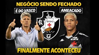RENATO GAÚCHO NOVO TREINADOR DO  VASCO CAUÃ BARROS AMEAÇADO! 
