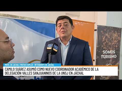 UNSJ en Jáchal: asumió el nuevo coordinador y se amplió la oferta académica (3)