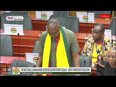 'Ghana must strengthen disability laws' – Clement Apaak wants greater support for PWDs ♿🇬🇭