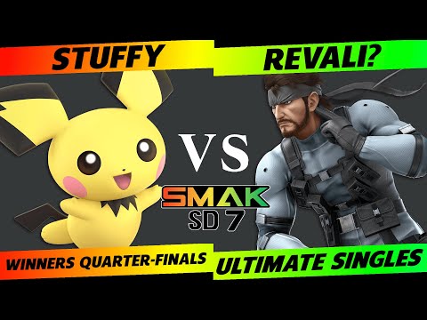 SMAK-SD7 Winners Quarter-Finals - Stuffy (Pichu) vs. Revali? (Snake) - SSBU