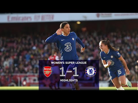 Arsenal 1-1 Chelsea | Highlights | Matchday 11 | Women's Super League 2022/23