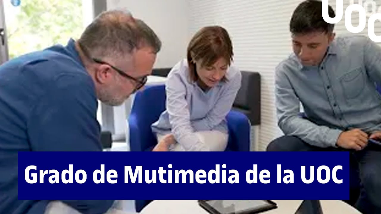 Grado de Multimedia de la UOC video link