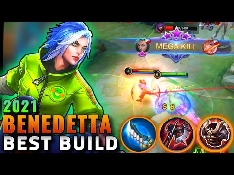 Brutal Core Benedetta | Benedetta Best Build 2021 | Benedetta Top 1 Global Build - MLBB
