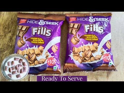 Parle Platina Hide & Seek choco fills  Ready In Two Minute Recipe In Hindi . milk chocolate recipes