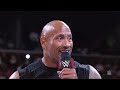 WWE The Rock Returns 2014 To Confront Rusev