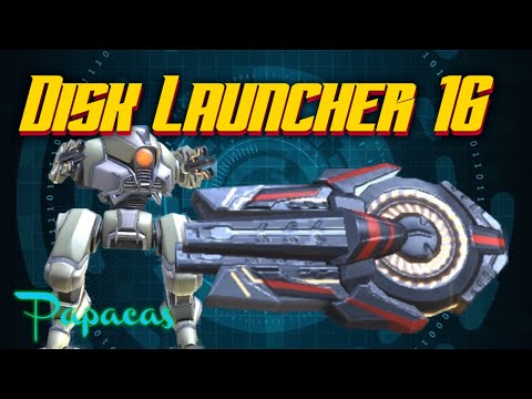 Mech Arena - Maxed Disk Launcher 16 on Guardian