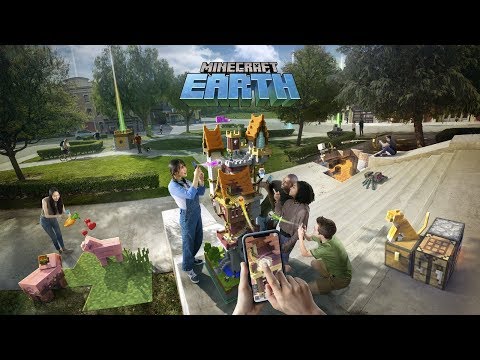 Minecraft Earth AR Game First Gameplay Revealed
