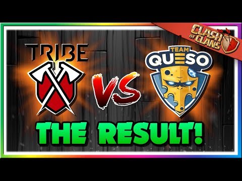 The FINAL SHOWDOWN! Tribe Gaming vs Team Queso - Match 3 | Clash of Clans