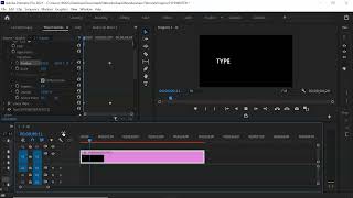 Typewriter blinking cursor text animation | Premiere Pro