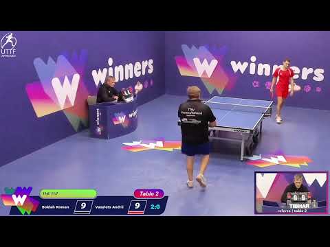 Winners League 08.11.21 Boklah Roman - Vasylets Andrii 16-30