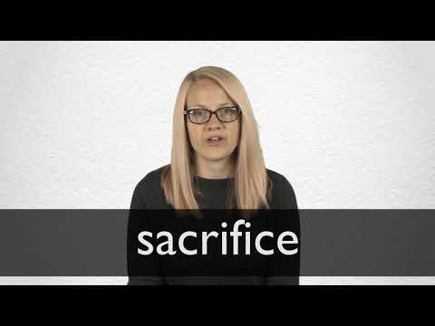 sacrifice synonyms