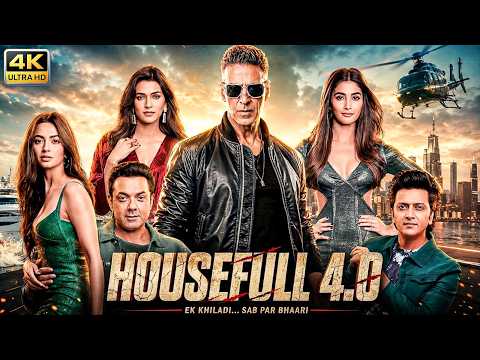 Akshay New Blockbuster Comedy Movie In Hindi | Housefull 4.0 (2026) | Bobby, Ritesh, Kriti & Pooja
