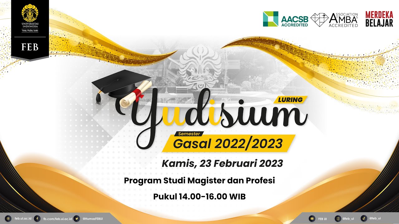 Yudisium FEB UI Semester Gasal 2022/2023 (Sesi 2)