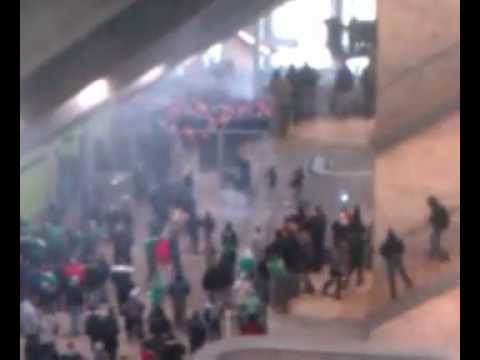 WKS SLASK WROCLAW - ZAGLEBIE LUBIN 28.10.2012 DERBY SLASKA - PRZERWA
