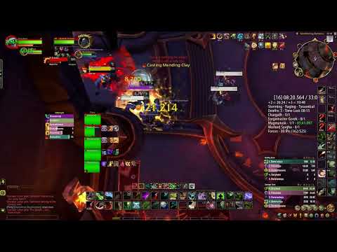 WoW Dragonflight: 10.1.5 Survival Hunter 1 button mythic Neltharus +16 100k Overall DPS