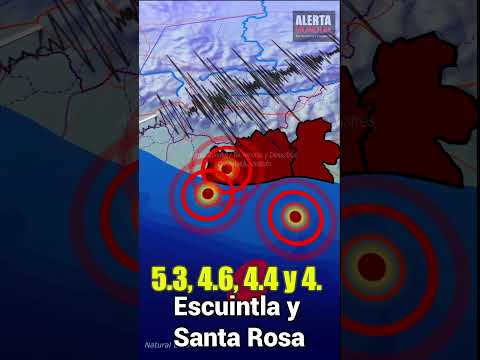 Un temblor de magnitud 5.3 fue registrado el 18 de julio en Escuintla, Guatemala.