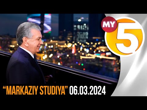 "Markaziy studiya" ko'rsatuvi 06.03.2024