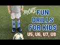 Fun Drills For Kids (Volume 2) | U5 U6 U7 U8 Football/Soccer | 2021