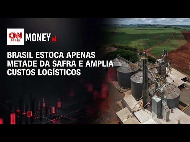 Brasil estoca apenas metade da safra e amplia custos logísticos | CNN AGRO NEWS