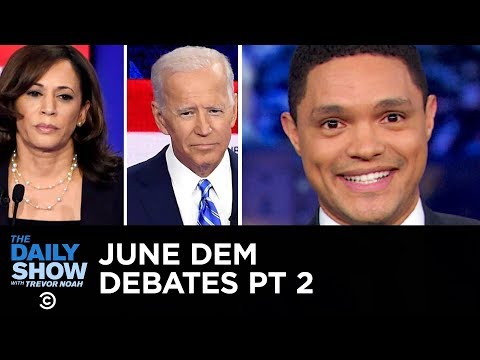 Votegasm 2020: June Democratic Debates - Night Two | The Daily Show