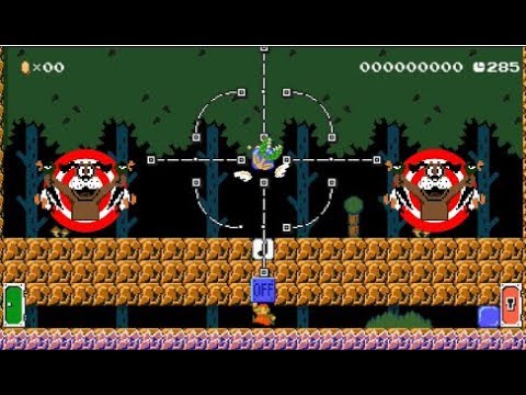 Super Mario Maker 2 Big Game Hunt :Jungle Safari By 99 FunGuy. A Fun And Creative Level