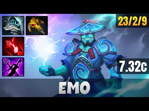 EMO Storm Spirit MID LANE Gameplay WITH 23 KILLS | Dota 2 Full Game