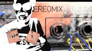 Video thumbnail for Toppobrillo Stereomix 4-Channel Voltage-Controlled Stereo Mixer Demo by Vintage Synthesizer Museum