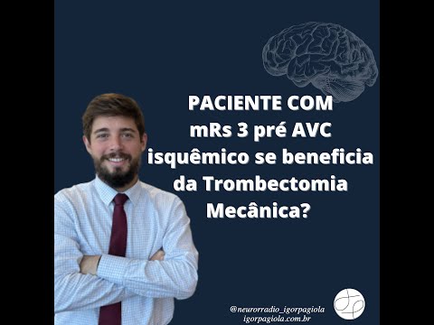 Rankin 3 pré AVC se beneficia da trombectomia mecânica no AVC? (feito com Spreaker)