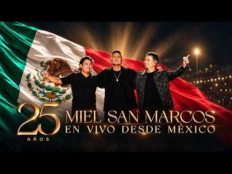 Concierto completo: Miel San Marcos 25 Años - En Vivo desde la Arena Ciudad de México.