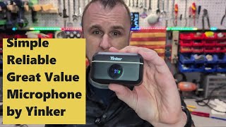 Simple, Reliable, Easy to setup USB-C wireless Phone External microphone by Yinker #founditonamazon