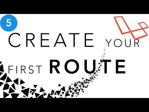 Laravel Beginner tutorial | Create Your First Route for Laravel